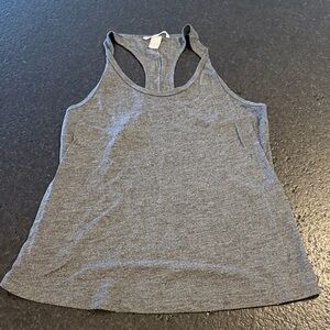 Victoria's Secret Charcoal Racerback Tank Top